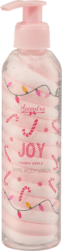 accentra Bodylotion Swirl Candy Apple, rosa-weiß, 200 ml