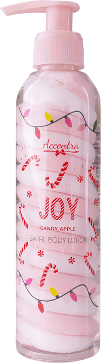 accentra Bodylotion Swirl Candy Apple, rosa-weiß, 200 ml