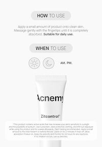 Anti Pickel Tagescreme Zitcontrol, 40 ml