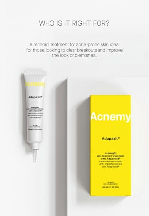 Nachtcreme Anti-Pickel mit Adapinoid, 40 ml