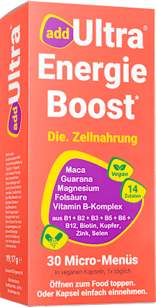 Energie Boost Capsules 30 stuks, 19,17 g