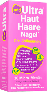 Haut Haare Nägel Kapseln 30 St, 18,03 g