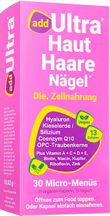 Haut Haare Nägel Kapseln 30 St, 18,03 g