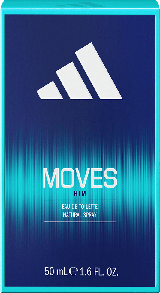 adidas Moves Eau de Toilette, 50 ml