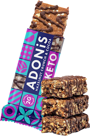 Proteinriegel, Hazelnut Crunch & Chocolate Keto, High Protein, 45 g