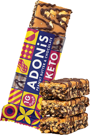 Proteinriegel, Peanut Butter & Chocolate Keto, High Protein, 45 g