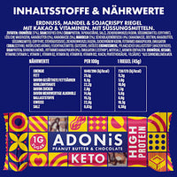 Proteinriegel, Peanut Butter & Chocolate Keto, High Protein, 45 g