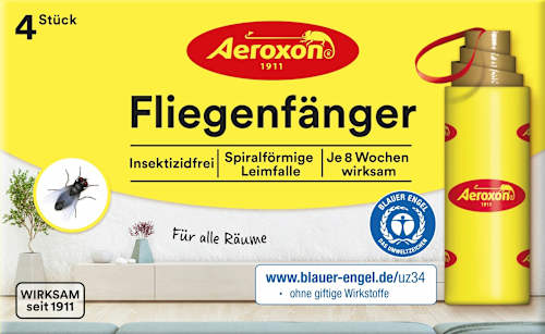 Vliegenvangers, 4 stuks