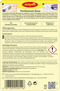 Textielbeschermingsblik tegen kledingmotten, 1 stuk