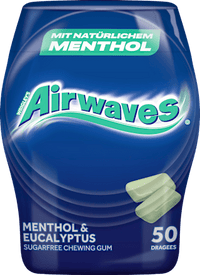 Kaugummi, Menthol & Eukalyptus (50 Stück), 50 St