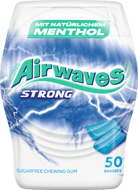 Airwaves Kaugummi, Strong, zuckerfrei, 50 St