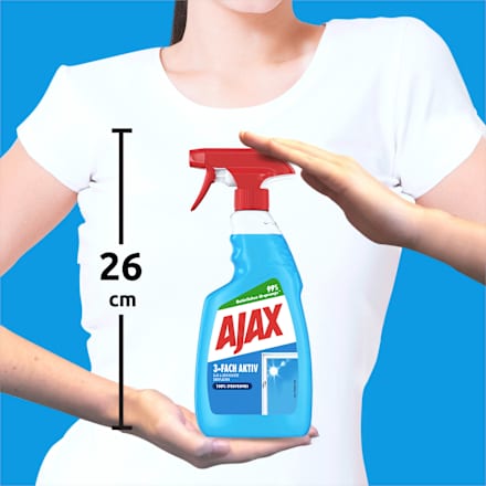 Drievoudige actieve glasreiniger, 500 ml