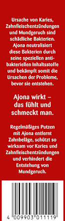 Zahnpasta Konzentrat fluoridfrei, 25 ml