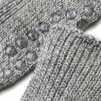 ABS Socken aus Bio-Wolle, grau, Gr. 19/22, 1 St