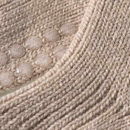 ABS Socken mit Wolle, braun, Gr. 19/22, 1 St