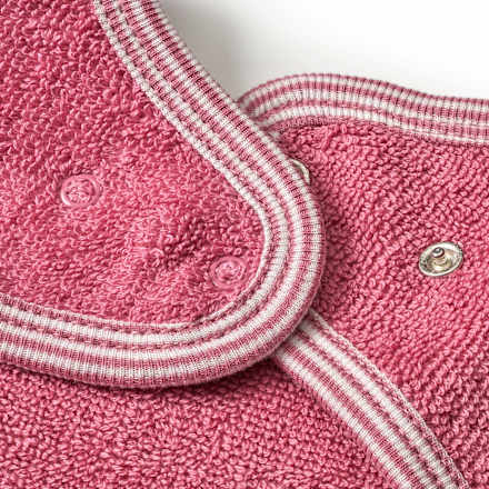 Mouwslabbetje met eenhoornapplicatie, roze, 1 stuk