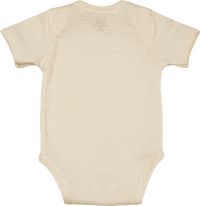 Babyrompertje, maat 86/92, van biologische wol en zijde, naturel, 1 stuk