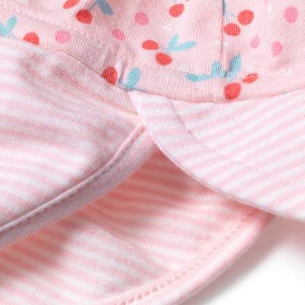 Baby Mütze, Gr. 44/45, mit Bio-Baumwolle, rosa, 1 St