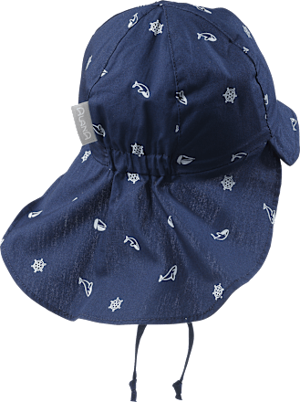 Baby Mütze, Gr. 46/47, aus Bio-Baumwolle, blau, 1 St ALANA