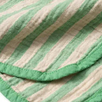 Badeponcho aus Musselin, grün, Gr. 0, 1 St