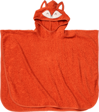 ALANA Badeponcho mit Fuchs-Kapuze, orange, Gr. 0, 1 St