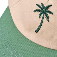 Basecap mit Palmen-Motiv, beige + grün, Gr. 52/53, 1 St ALANA