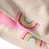 ALANA Beanie mit Regenbogen-Muster, beige, Gr. 54/55, 1 St