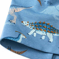 Beanie Pro Climate mit Dino-Muster, blau, Gr. 50/51, 1 St ALANA
