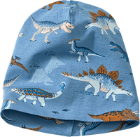 Beanie Pro Climate mit Dino-Muster, blau, Gr. 50/51, 1 St ALANA