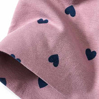 Beanie Pro Climate mit Herz-Muster, lila, Gr. 50/51, 1 St ALANA