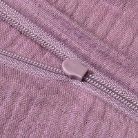 Mousseline beddengoedset, mauve, 100 x 135 + 80 x 80 cm, 1 stuk