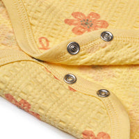 ALANA Body Ärmellos mit Blumen-Muster, gelb, Gr. 98/104, 1 St
