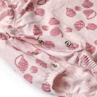 Body Ärmellos mit Muschel-Muster & Rüschen, rosa, Gr. 98/104, 1 St ALANA
