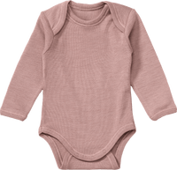 ALANA Body Langarm aus Bio-Wolle & Seide, altrosa, Gr. 74/80, 1 St