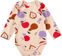 ALANA Body Langarm Pro Climate mit Obst-Muster, beige, Gr. 98/104, 1 St