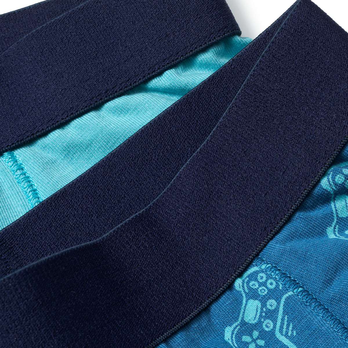 ALANA Boxershorts mit Game-Muster, blau, Gr. 110/116, 2 St