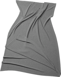 Deken, ca. 150 x 200 cm, grijs, 1 stuk