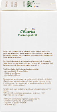 Fettwolle am Strang aus Bio-Schurwolle, 50 g