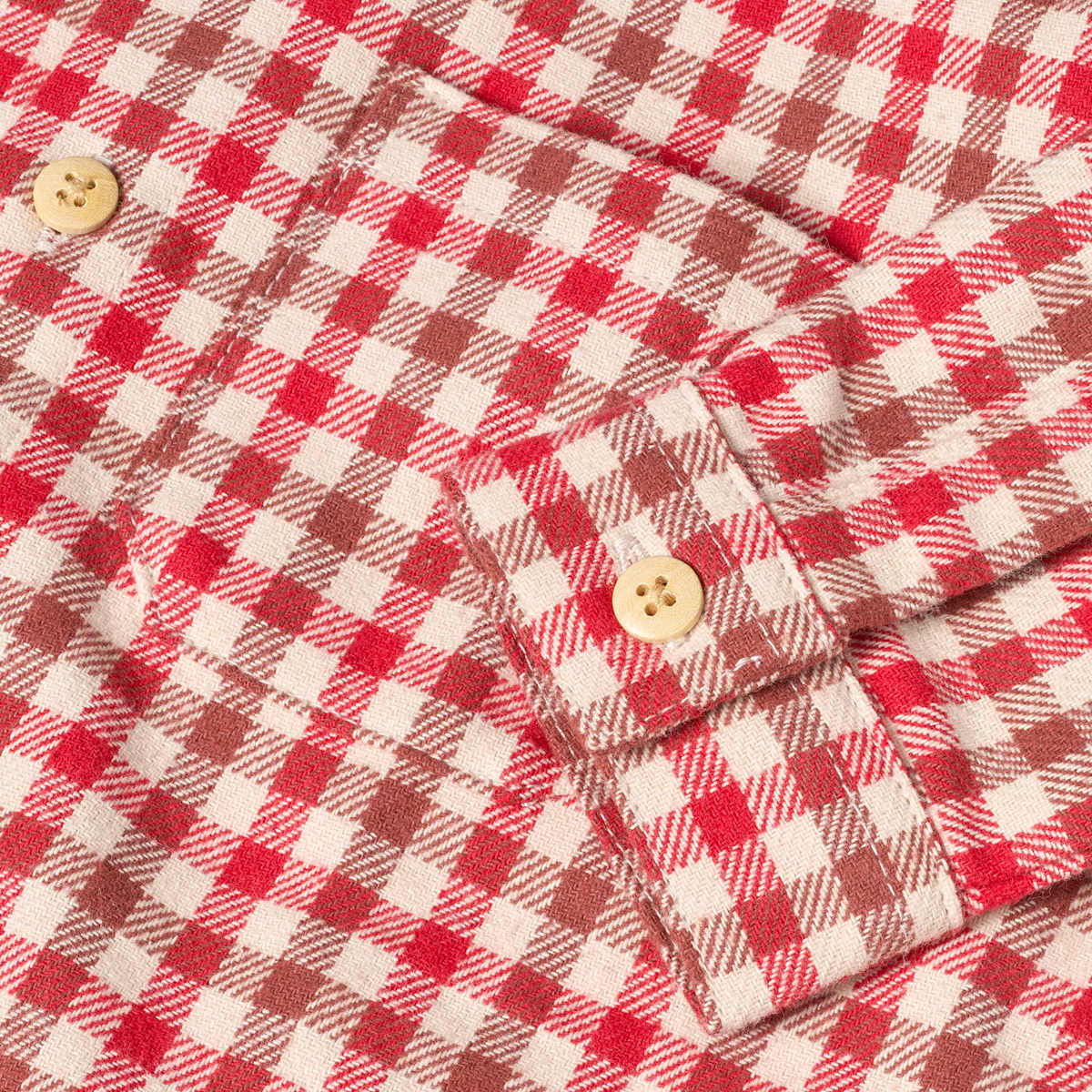 ALANA Flanellhemd mit Karo-Muster, rot, Gr. 104, 1 St