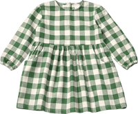 ALANA Flanellkleid mit Karo-Muster, grün, Gr. 110, 1 St