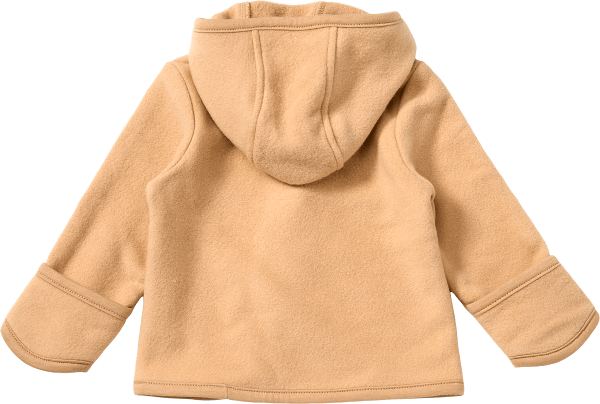 ALANA Fleecejacke mit Vario-Ärmeln, beige, Gr. 74/80, 1 St