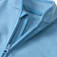 Fleecejacke mit Varioärmeln, blau, Gr. 74/80, 1 St