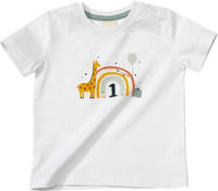 Geburtstags T-Shirt 1 Jahr, weiß, Gr. 86, 1 St