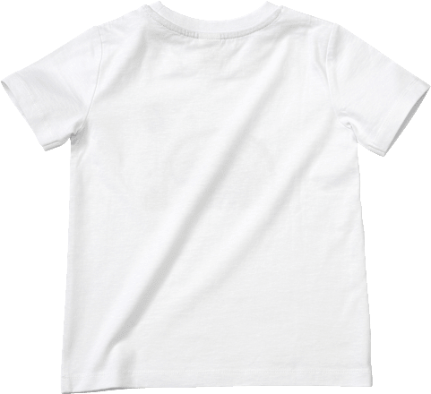 Verjaardags T-shirt 4 jaar, wit, maat 110, 1 stuk