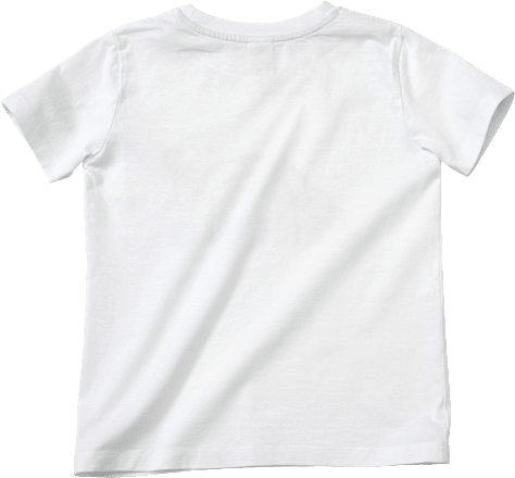 Verjaardags T-shirt 6 jaar, wit, maat 122, 1 stuk