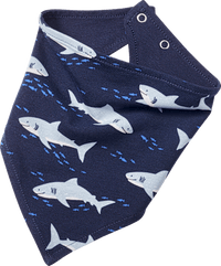 Halstuch Pro Climate mit Hai-Muster, blau, 1 St