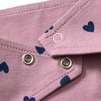 Halstuch Pro Climate mit Herz-Muster, lila, 1 St ALANA