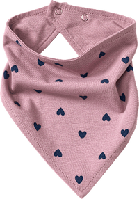 Halstuch Pro Climate mit Herz-Muster, lila, 1 St ALANA