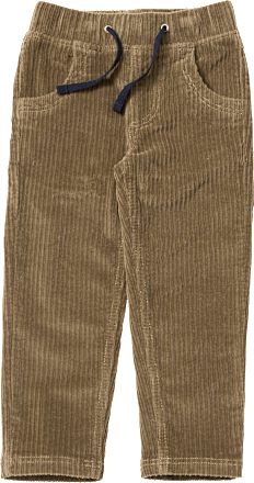 Hose aus Cord mit Kordelzug, braun, Gr. 80, 1 St