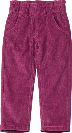 Hose aus Cord & mit Paperbagbund, rosa, Gr. 122, 1 St